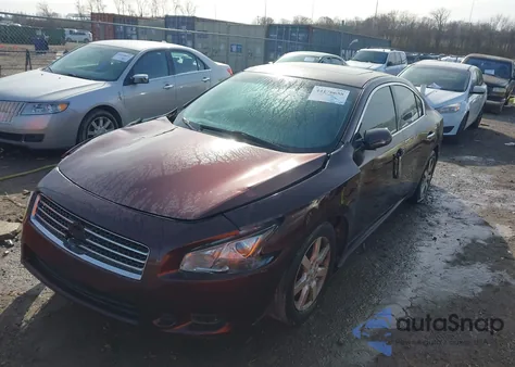 2014 Nissan Maxima 3.5 S из США, поврежденный, VIN 1N4AA5AP0EC436207